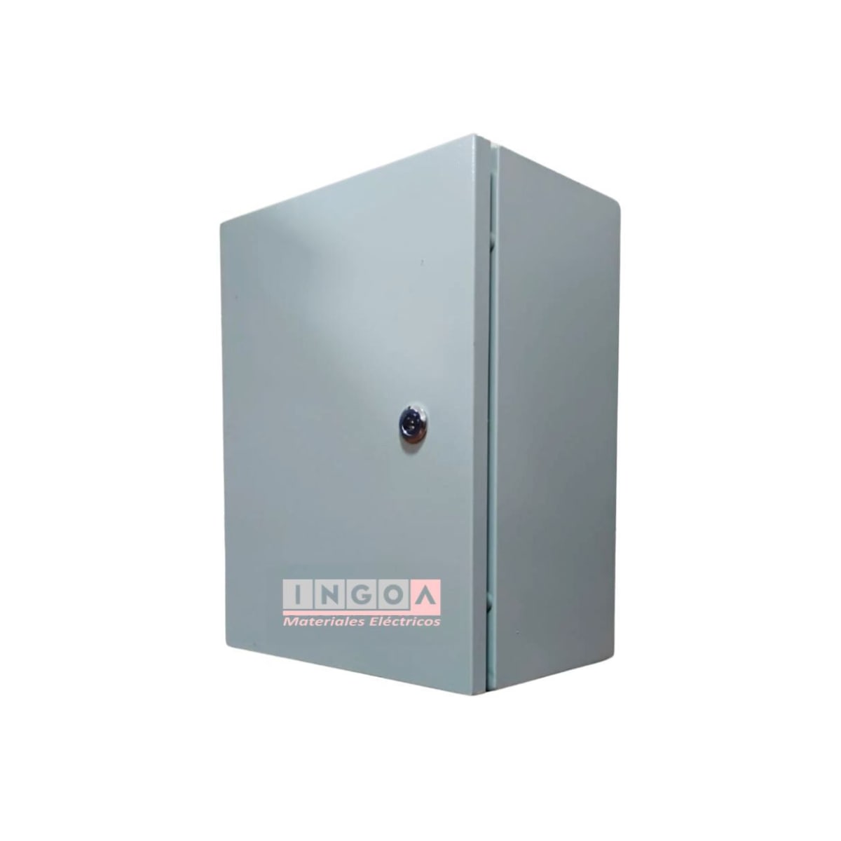 Gabinete Tablero Metalico 400x300x200mm C/Chasis 20Mod IP65 Ral 70352