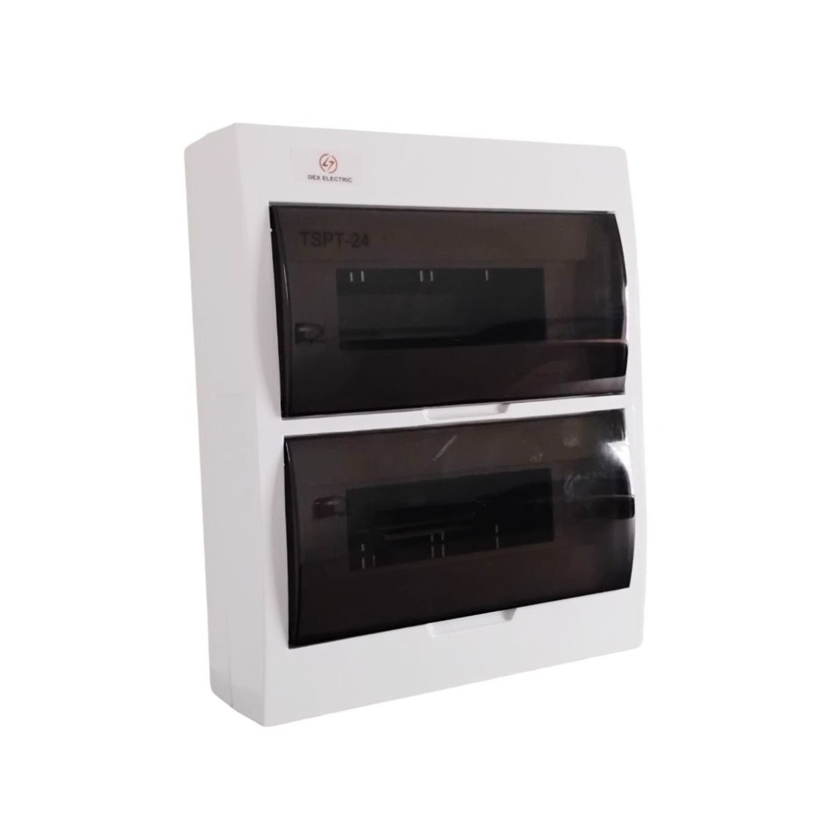 Tablero Plastico 24 Mod. Sobrep. Libre Halog. Tapa Humo 0