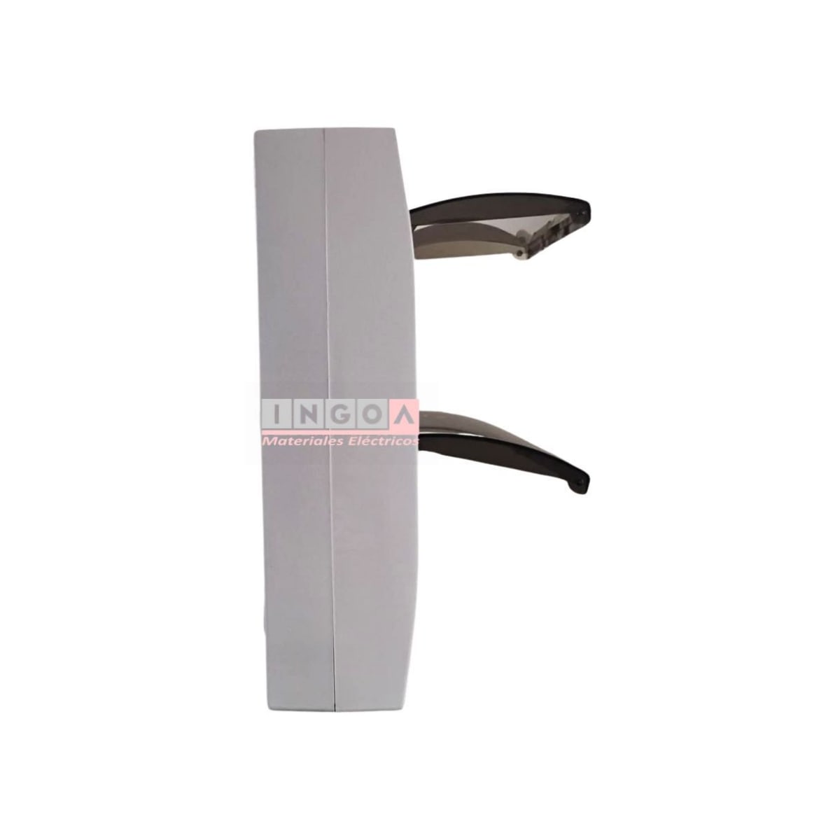 Tablero Plastico 24 Mod. Sobrep. Libre Halog. Tapa Humo6
