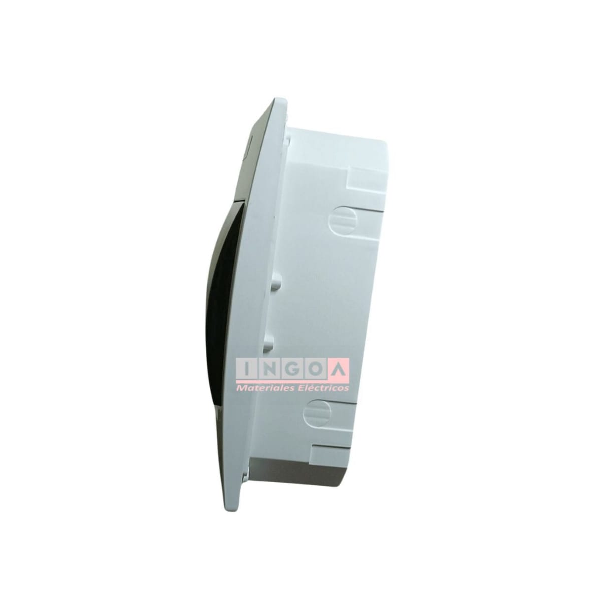 Tablero Plastico 6 Modulos Embutido Libre Halog. Tapa Humo - Vista 4