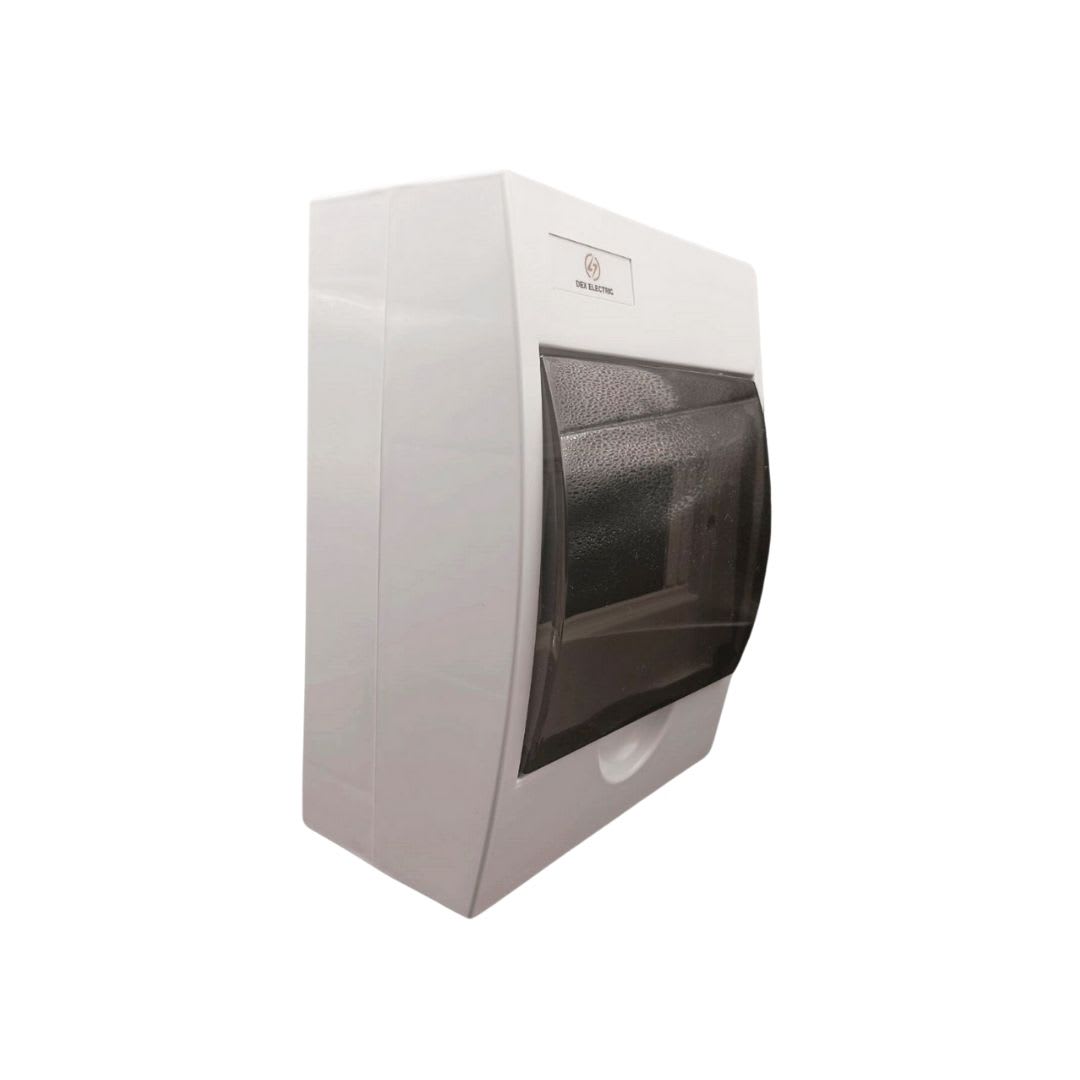 Tablero Plastico 6 Mod. Sobrep. Libre Halog. Tapa Humo 0