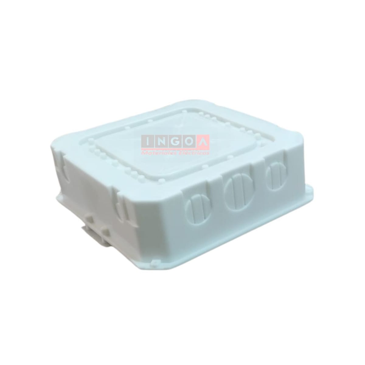 Tablero Plastico 8 Modulos Embutido Tapa Humo - DRL10