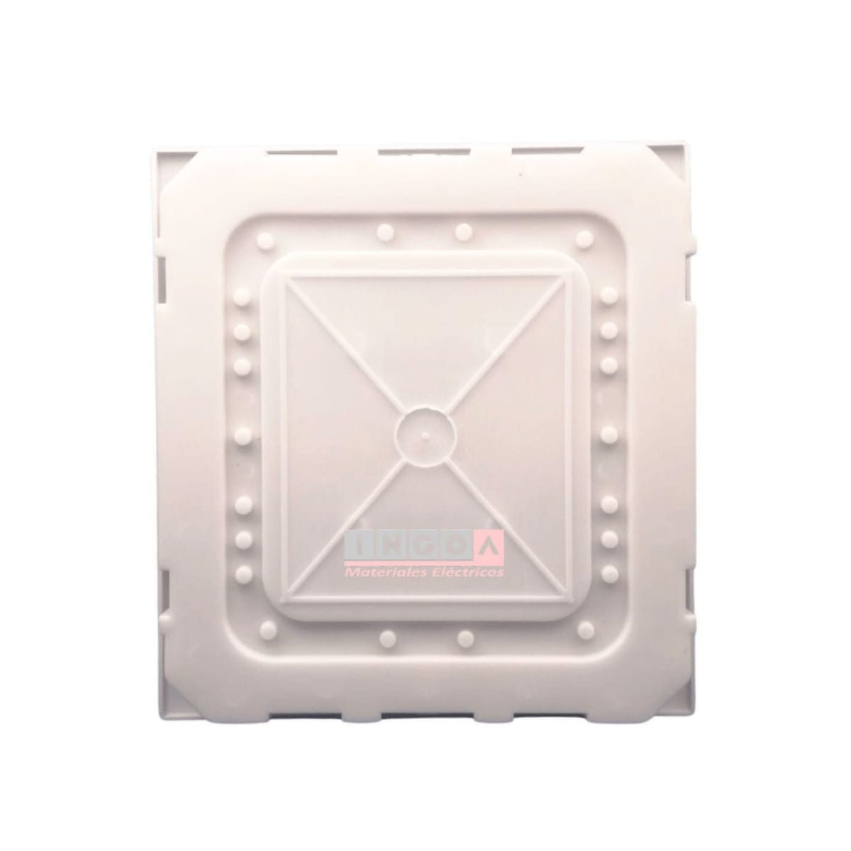 Tablero Plastico 8 Modulos Embutido Tapa Humo - DRL4