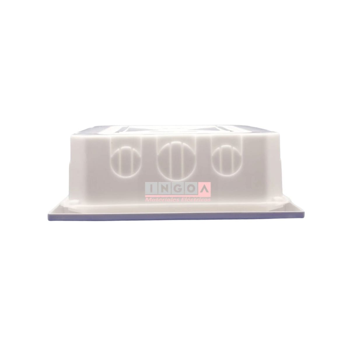 Tablero Plastico 8 Modulos Embutido Tapa Humo - DRL5