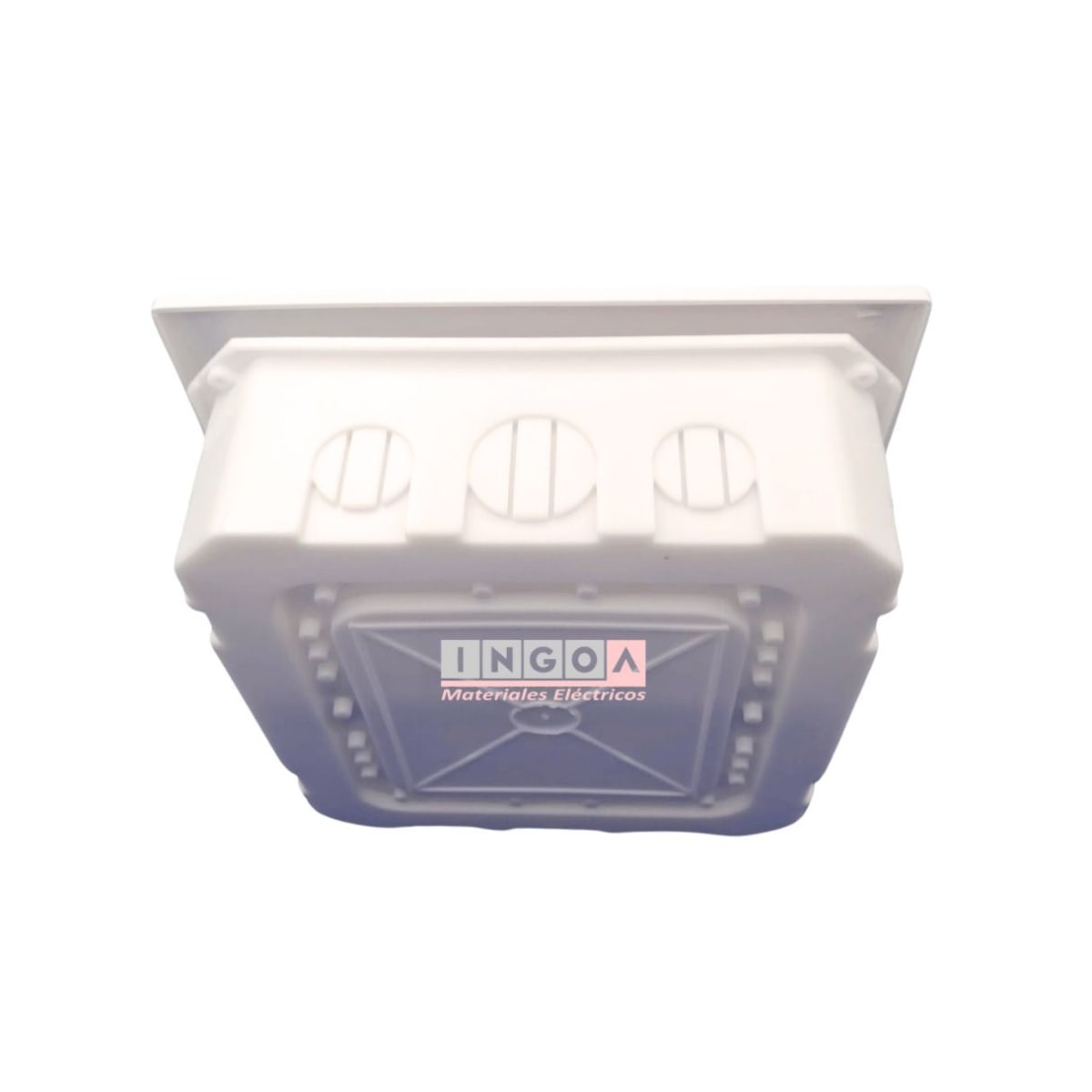 Tablero Plastico 8 Modulos Embutido Tapa Humo - DRL6