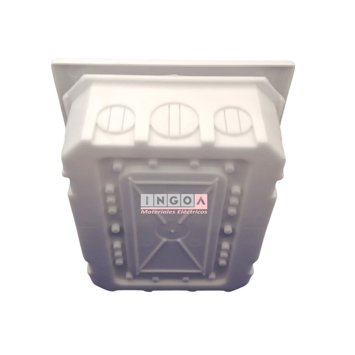 Tablero Plastico 6 Modulos Embutido Tapa Humo - DRL6