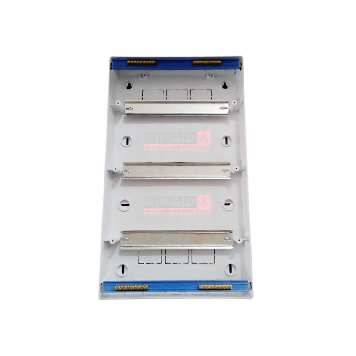 Tablero Plastico 36 Modulos Sobrepuesto Libre Halog. Tapa Humo - Vista 7