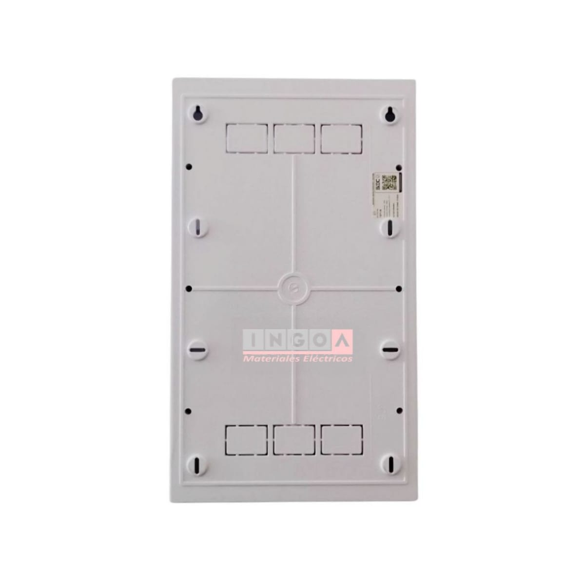 Tablero Plastico 36 Modulos Sobrepuesto Libre Halog. Tapa Humo8