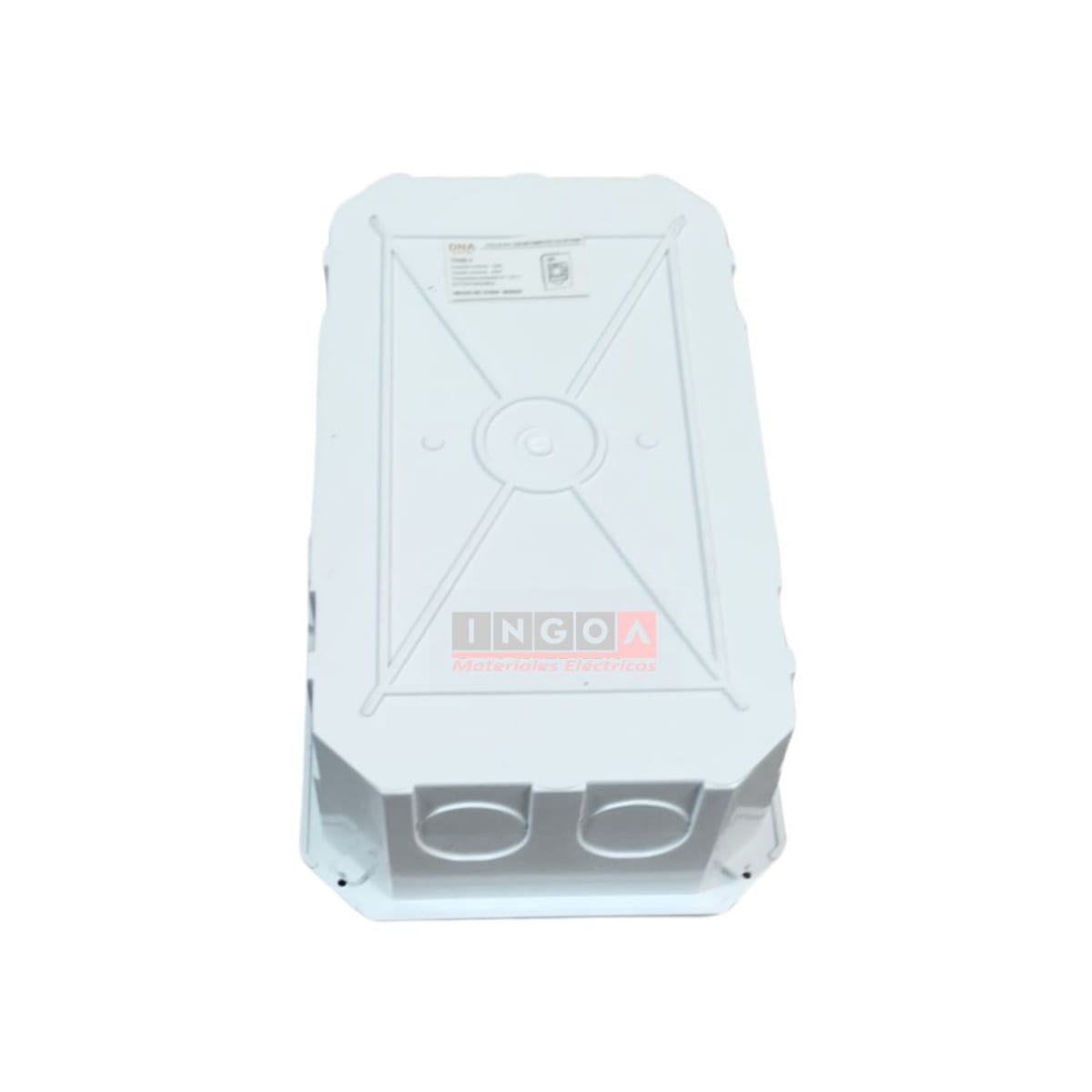 Tablero Plastico 4 Modulos Embutido Libre Halog. Tapa Humo9