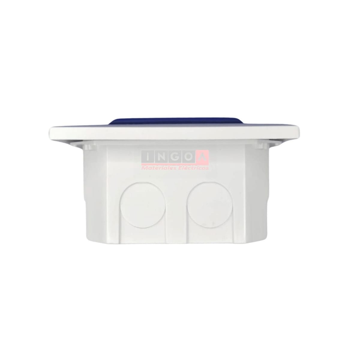 Tablero Plastico 4 Modulos Embutido Libre Halog. Tapa Humo6