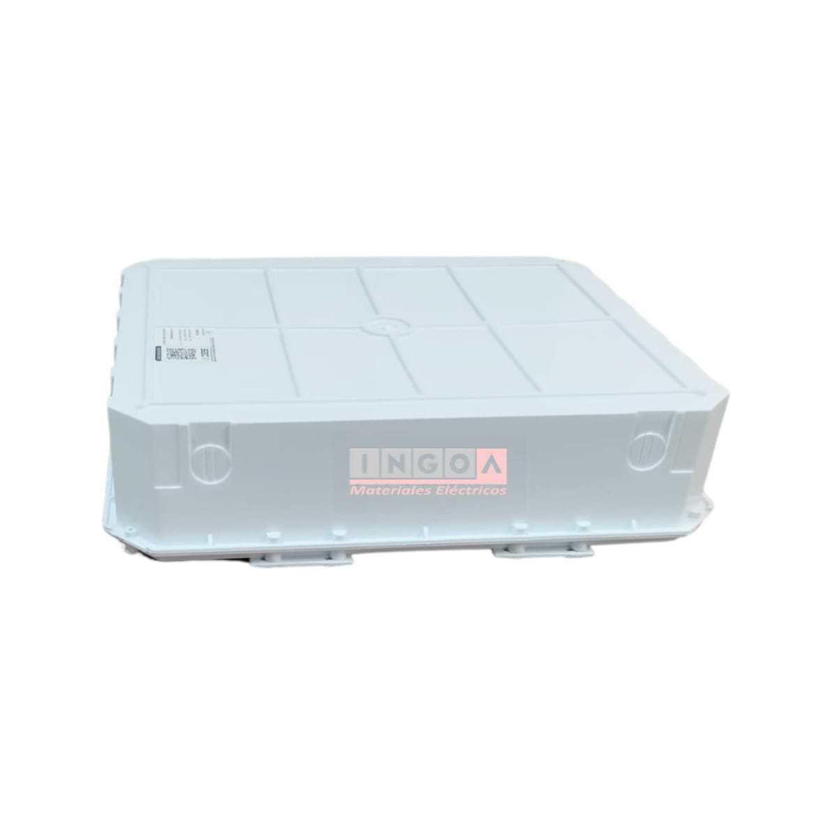 Tablero Plastico 24 Modulos Embutido Libre Halog. Tapa Humo10