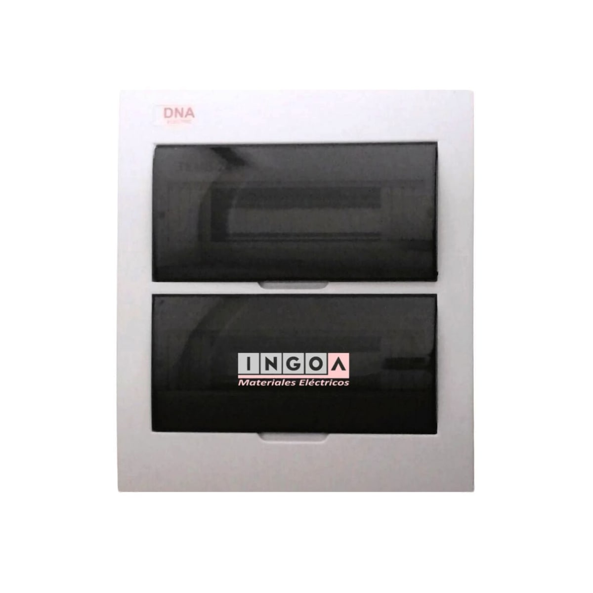Tablero Plastico 24 Modulos Embutido Libre Halog. Tapa Humo - Vista 3