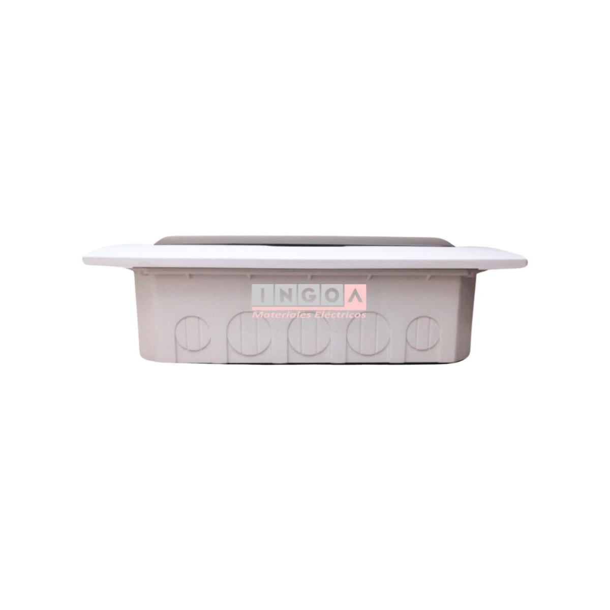 Tablero Plastico 24 Modulos Embutido Libre Halog. Tapa Humo5