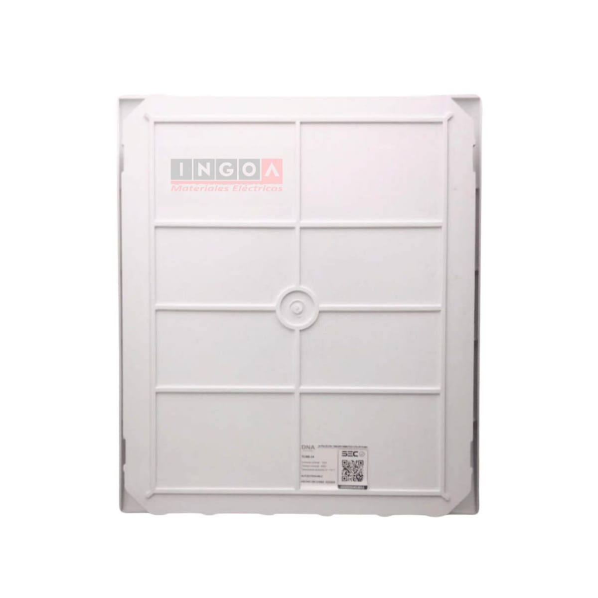 Tablero Plastico 24 Modulos Embutido Libre Halog. Tapa Humo - Vista 8