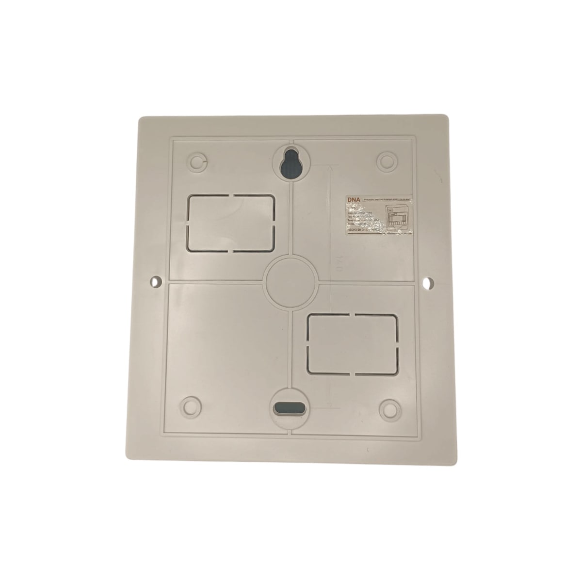 Tablero Plastico 8 Mod. Sobrep. Libre Halog. Tapa Humo9