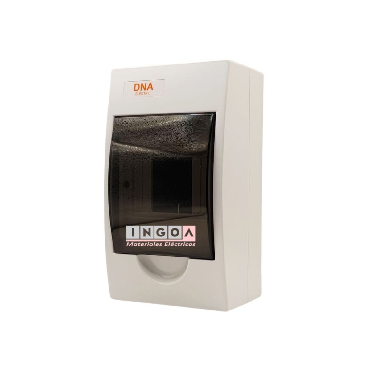 Tablero Plastico 4 Mod. Sobrep. Libre Halog. Tapa Humo - Vista 3