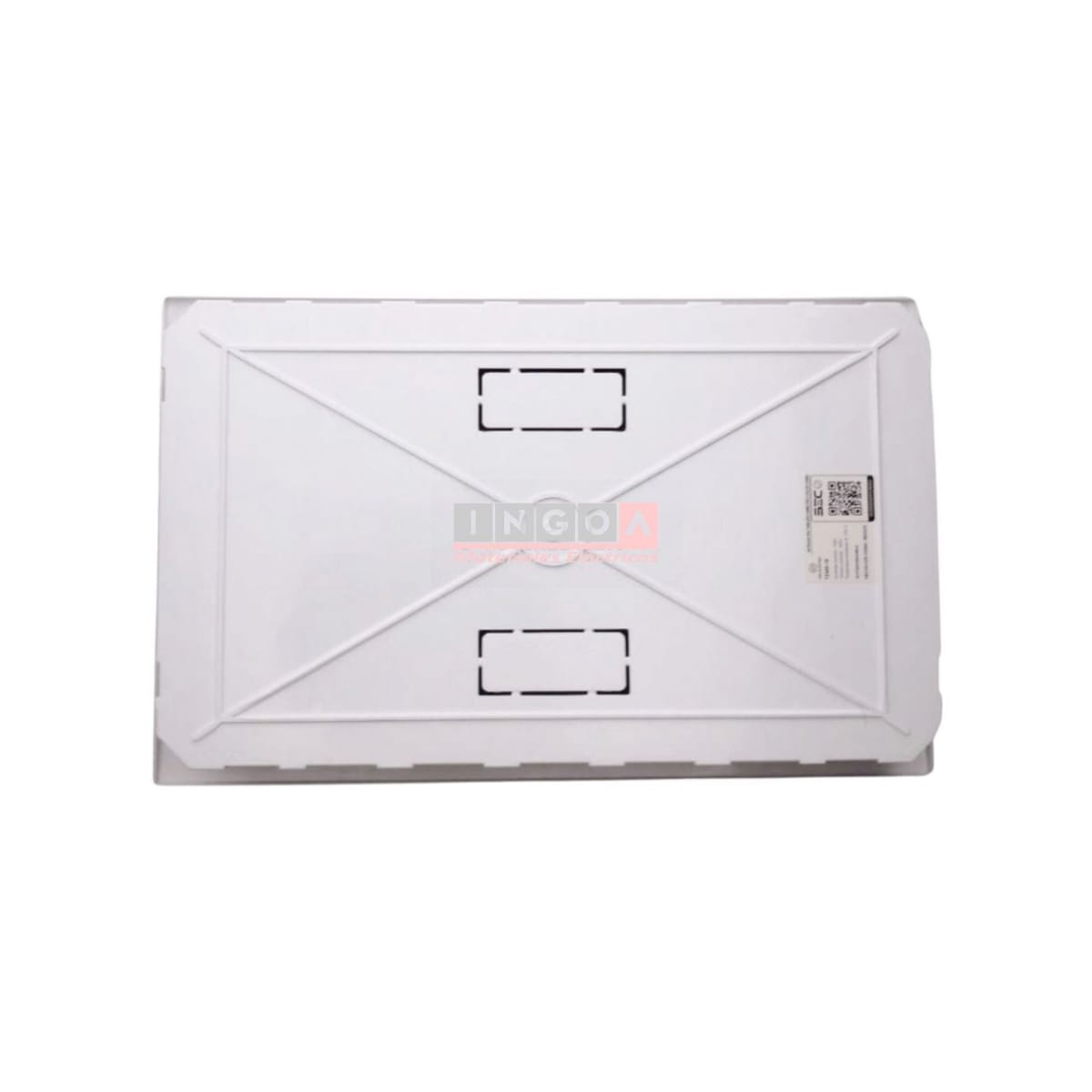 Tablero Plastico 18 Modulos Embutido Libre Halog. Tapa Humo - Vista 7