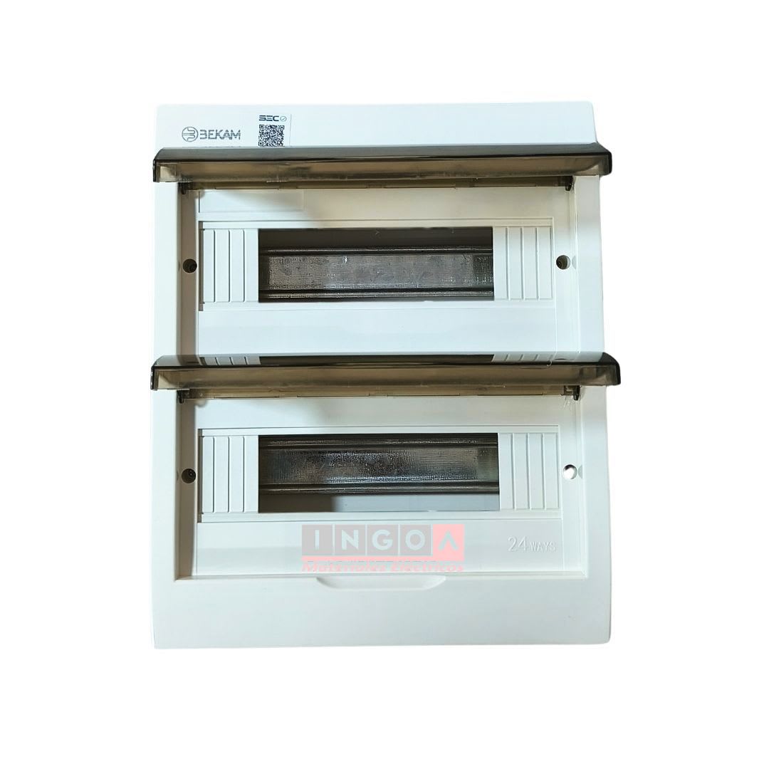 Tablero Plastico 36 Mod. Sobrep. Libre Halog. Tapa Humo5