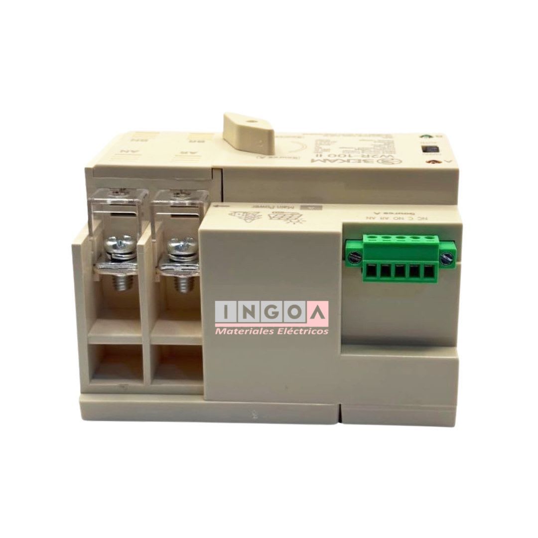 Switch de Transferencia Automatica 2 Polos 100A ATS-2P100 - Bekam - Vista 4