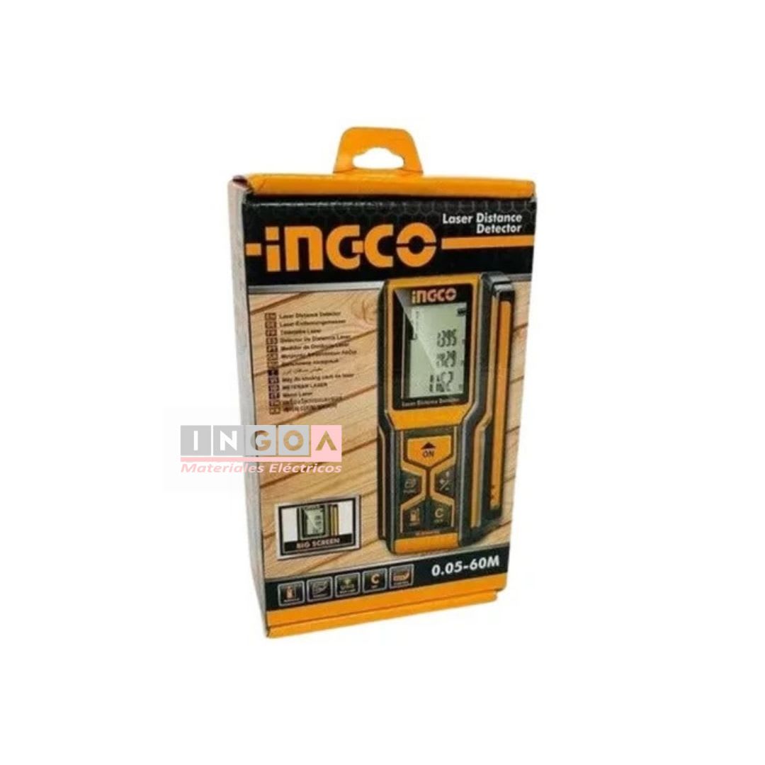 Medidor de Distancia Laser 60m INGCO HLDD0608 - Vista 4