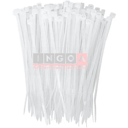 Amarra Plastica Blanca 200x2.5mm (100 Un)2