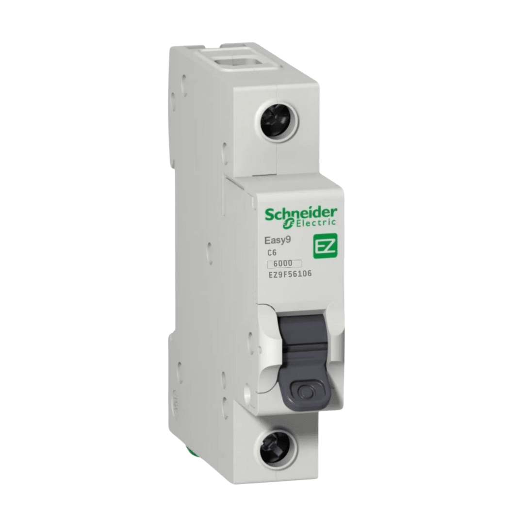 Int. Automatico Schneider EASY9 - 1x6A 6KA C - EZ9F561065