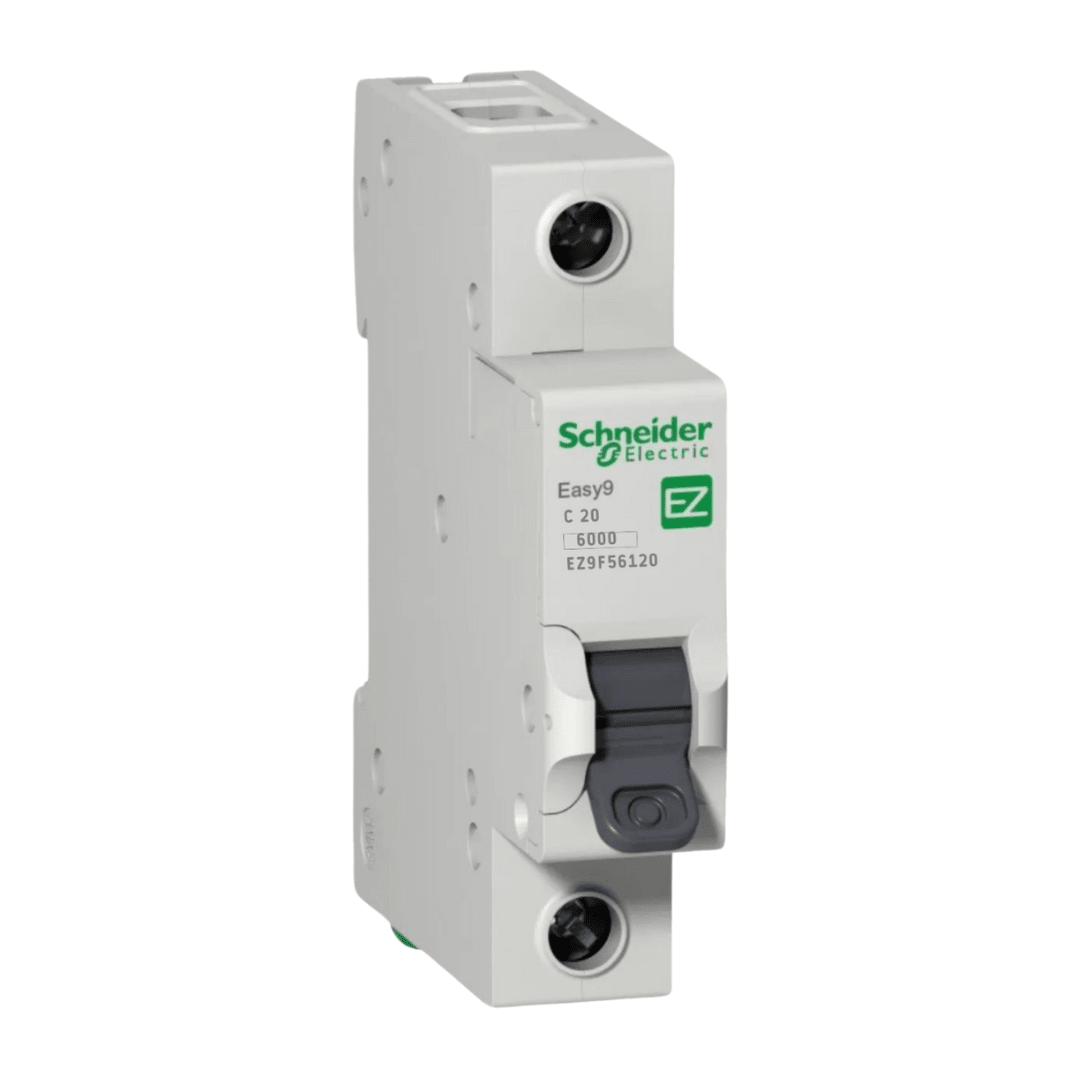 Int. Automatico Schneider EASY9 - 1x20A 6KA C - EZ9F561205