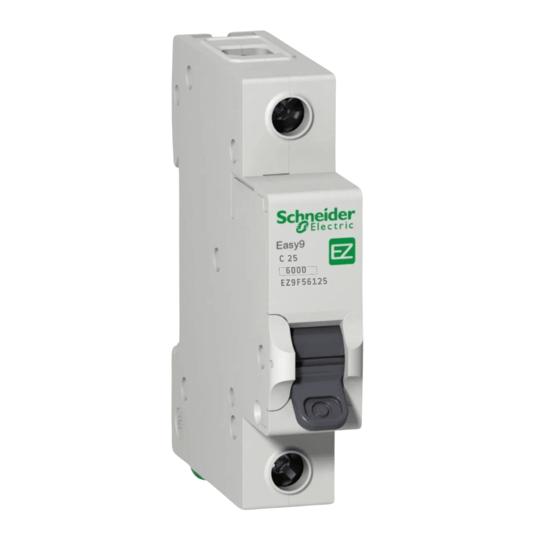 Int. Automatico Schneider EASY9 - 1x25A 6KA C - EZ9F561255