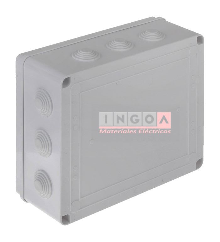 Caja Estanca 300X250X120MM IP65 C/Conos y Cierre C/Tornillos2