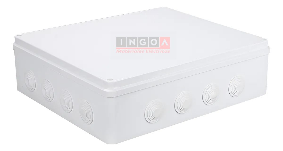 Caja Estanca 400X350X120MM IP65 C/Conos y Cierre C/Tornillos3