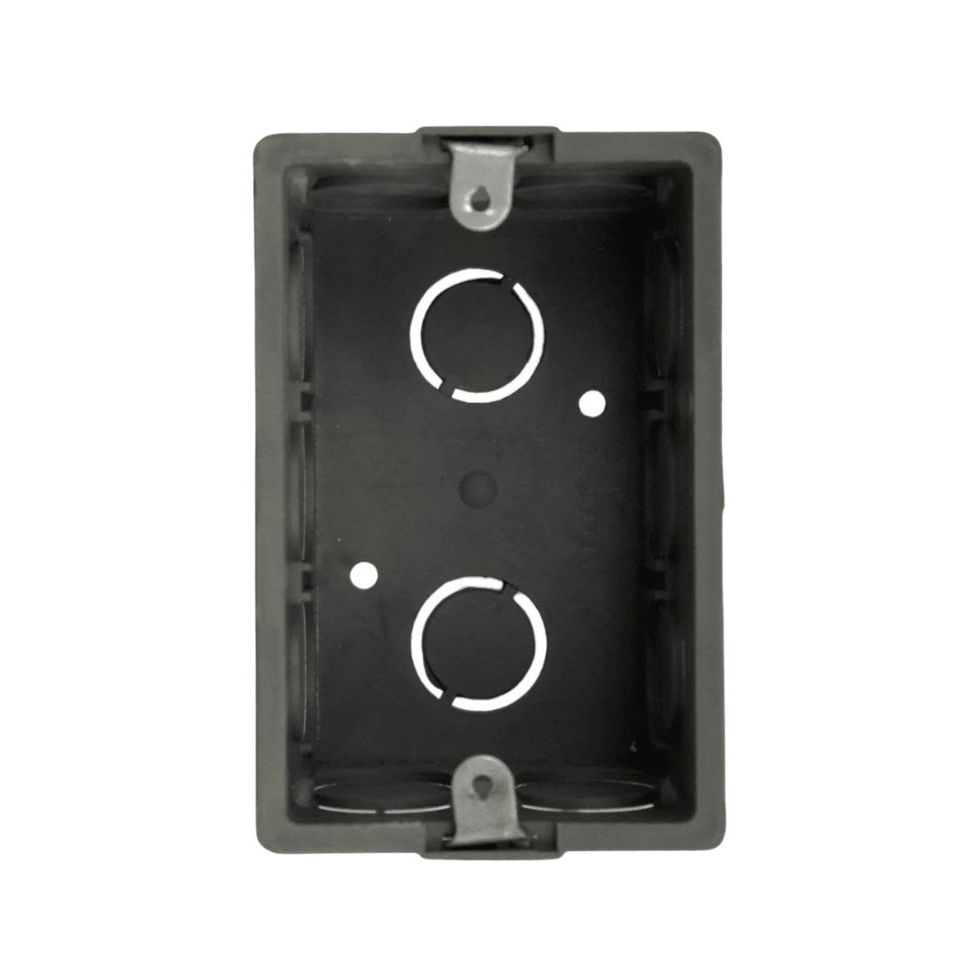 Caja Distribucion C/Oreja Metalica 12E P/Tabique Gris 0