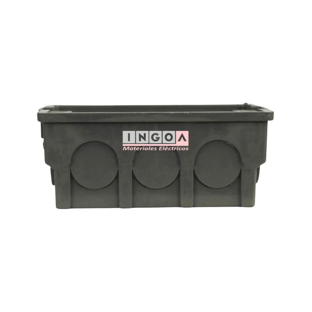 Caja Distribucion C/Oreja Metalica 12E P/Tabique Gris - Vista 3
