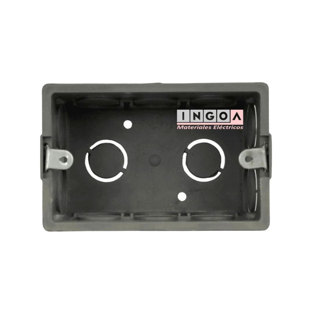 Caja Distribucion C/Oreja Metalica 12E P/Tabique Gris4