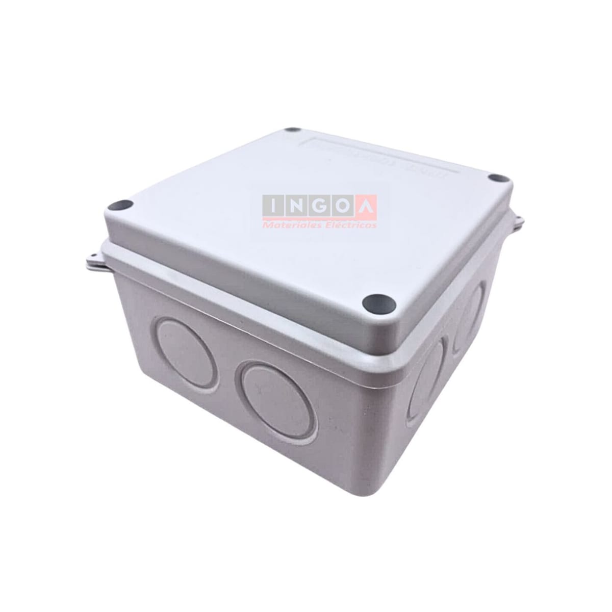 Caja Estanca 100X100X70MM IP65 Lisa y Cierre con Tornillos - Vista 3