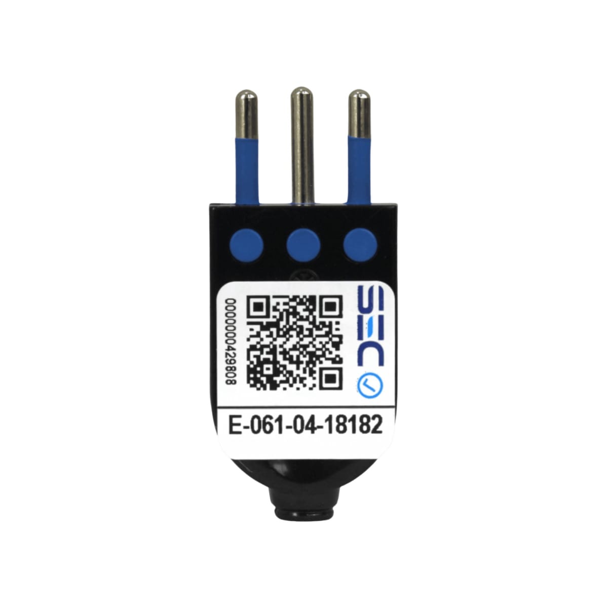 Enchufe Macho Volante Convertible 2P+T 10A 250V Dom. Negro - Scame4