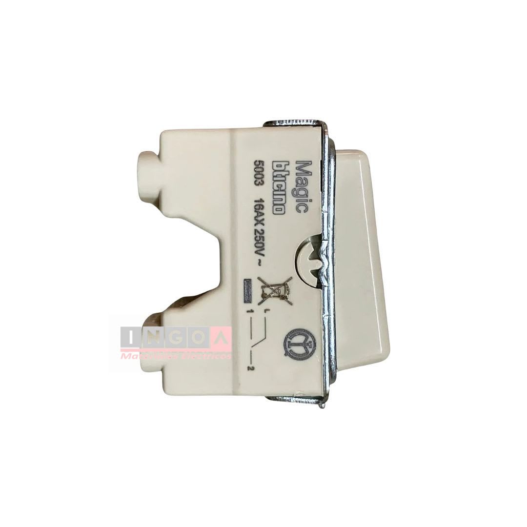 Modulo Interruptor de 4 Vias, Cruzamiento, Multipunto Magic 5012 Marfil - Bticino - Vista 4