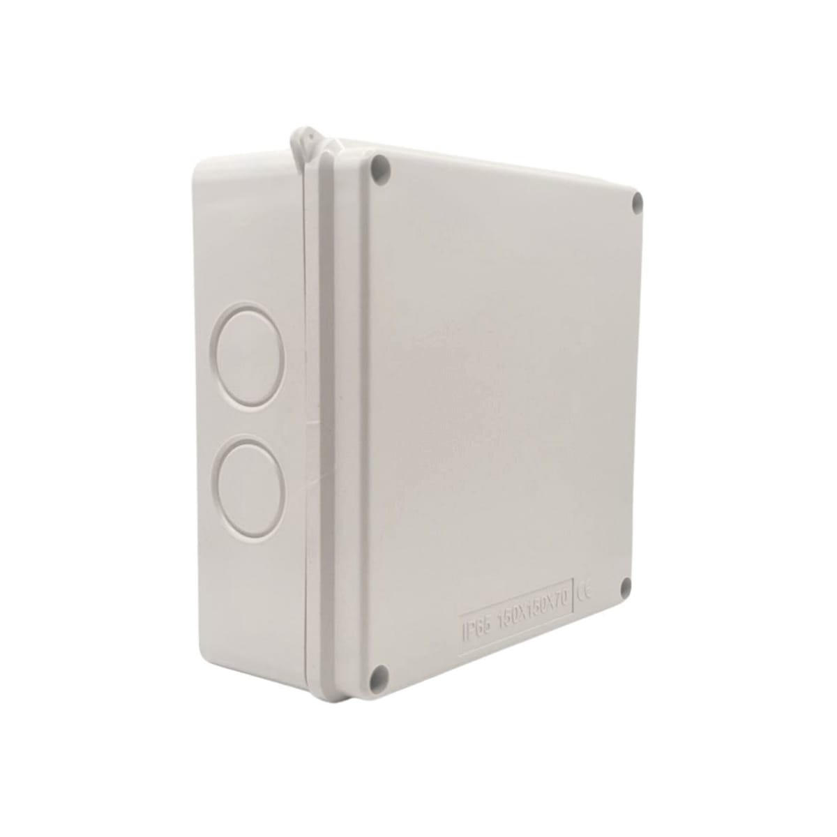 Caja Estanca 150X150X70MM IP65 Lisa y Cierre con Tornillos 0
