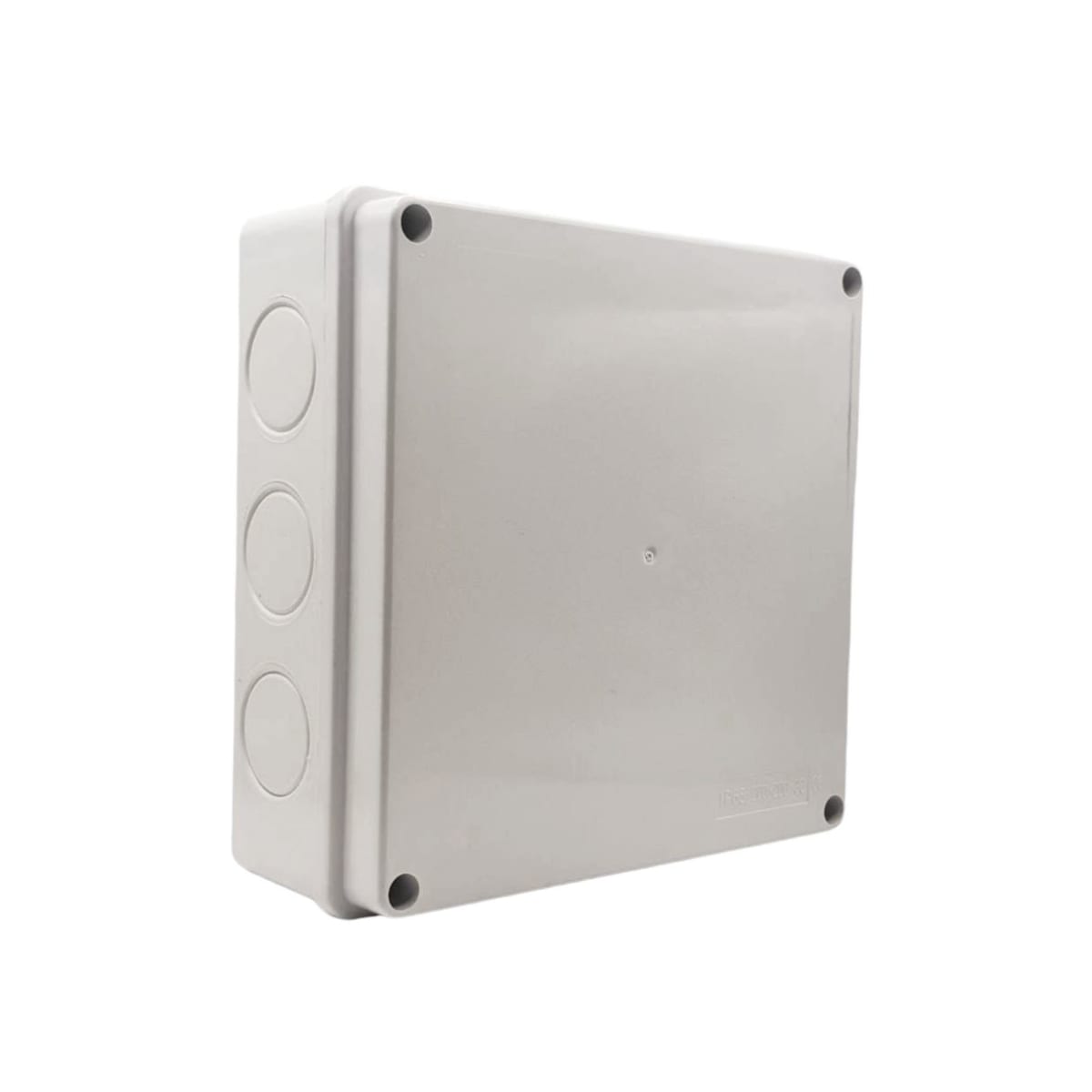 Caja Estanca 200X200X80MM IP65 Lisa y Cierre con Tornillos 0