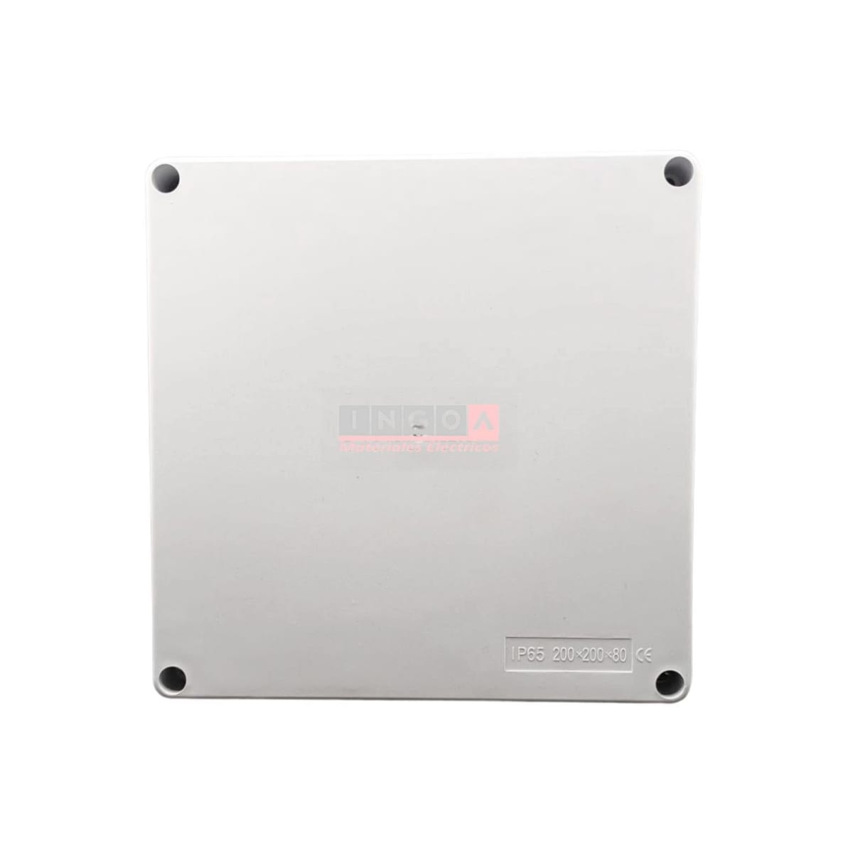 Caja Estanca 200X200X80MM IP65 Lisa y Cierre con Tornillos - Vista 3