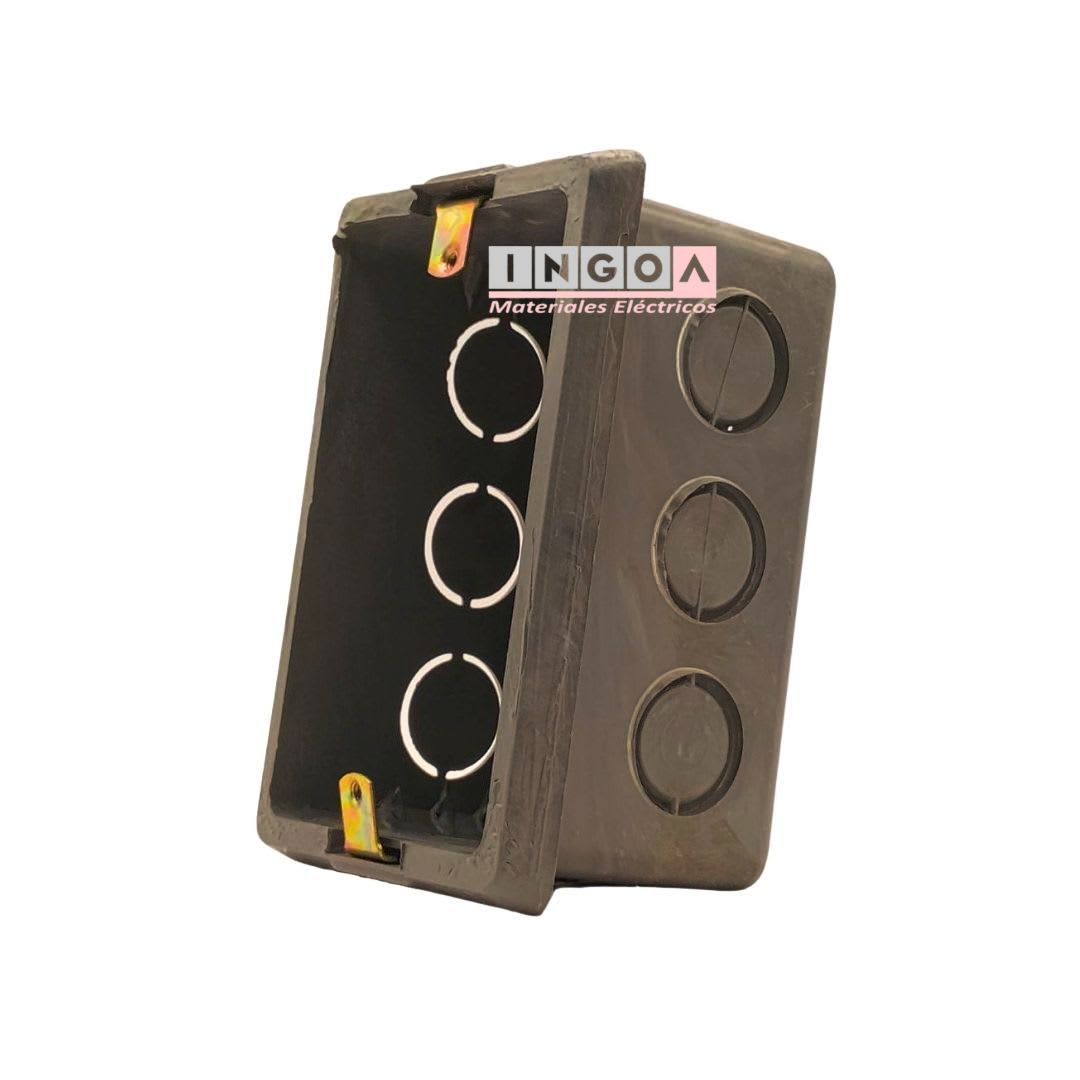 Caja Distribucion Gris C/Oreja Metalica 12E P/Losa2