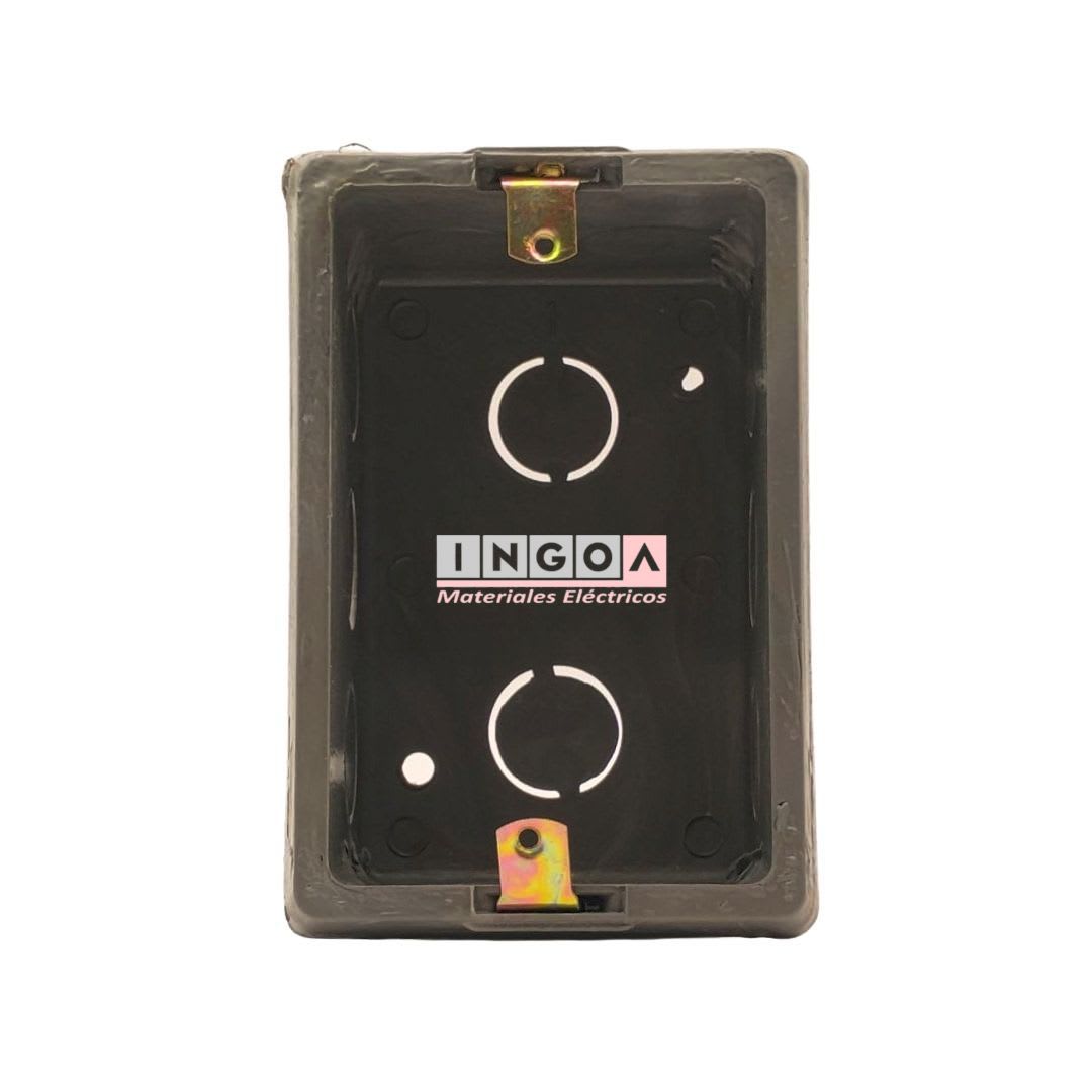 Caja Distribucion Gris C/Oreja Metalica 12E P/Losa3