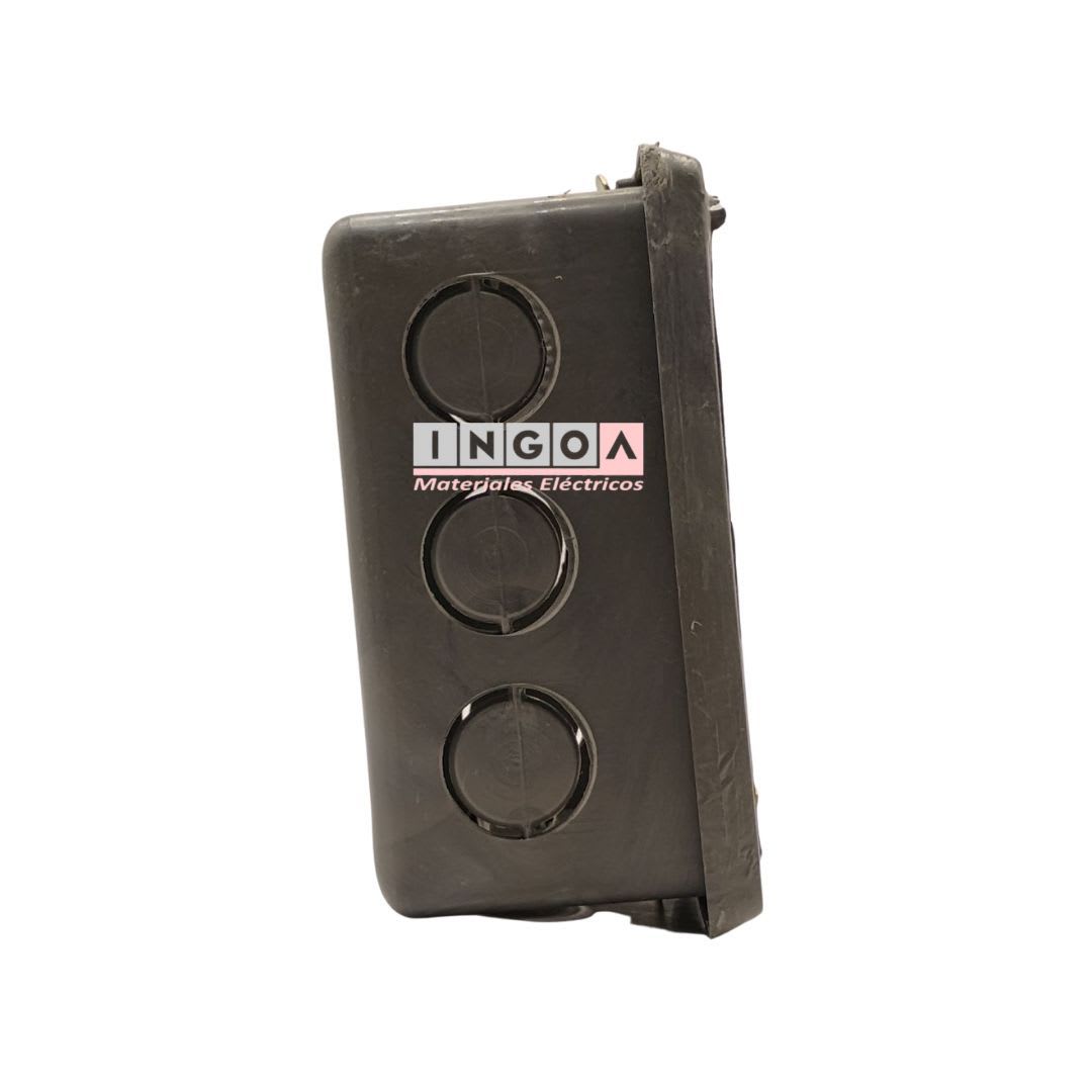 Caja Distribucion Gris C/Oreja Metalica 12E P/Losa5