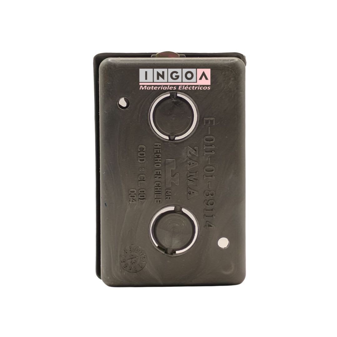 Caja Distribucion C/Oreja Metalica 12E P/Losa Gris6