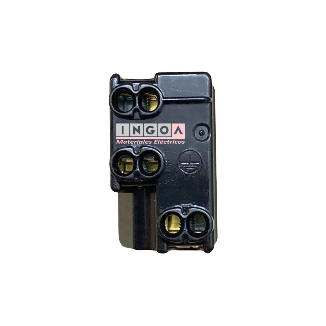Modulo Enchufe 2P+T 10A Magic 5113 Marfil - Bticino - Vista 5