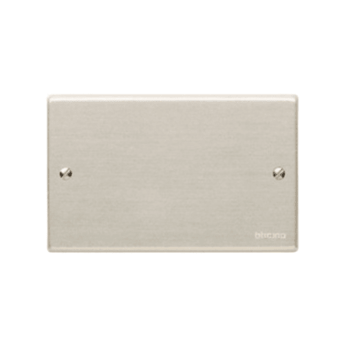 Placa Tapa Ciega Aluminio Oxidal Magic 998 - Bticino 0