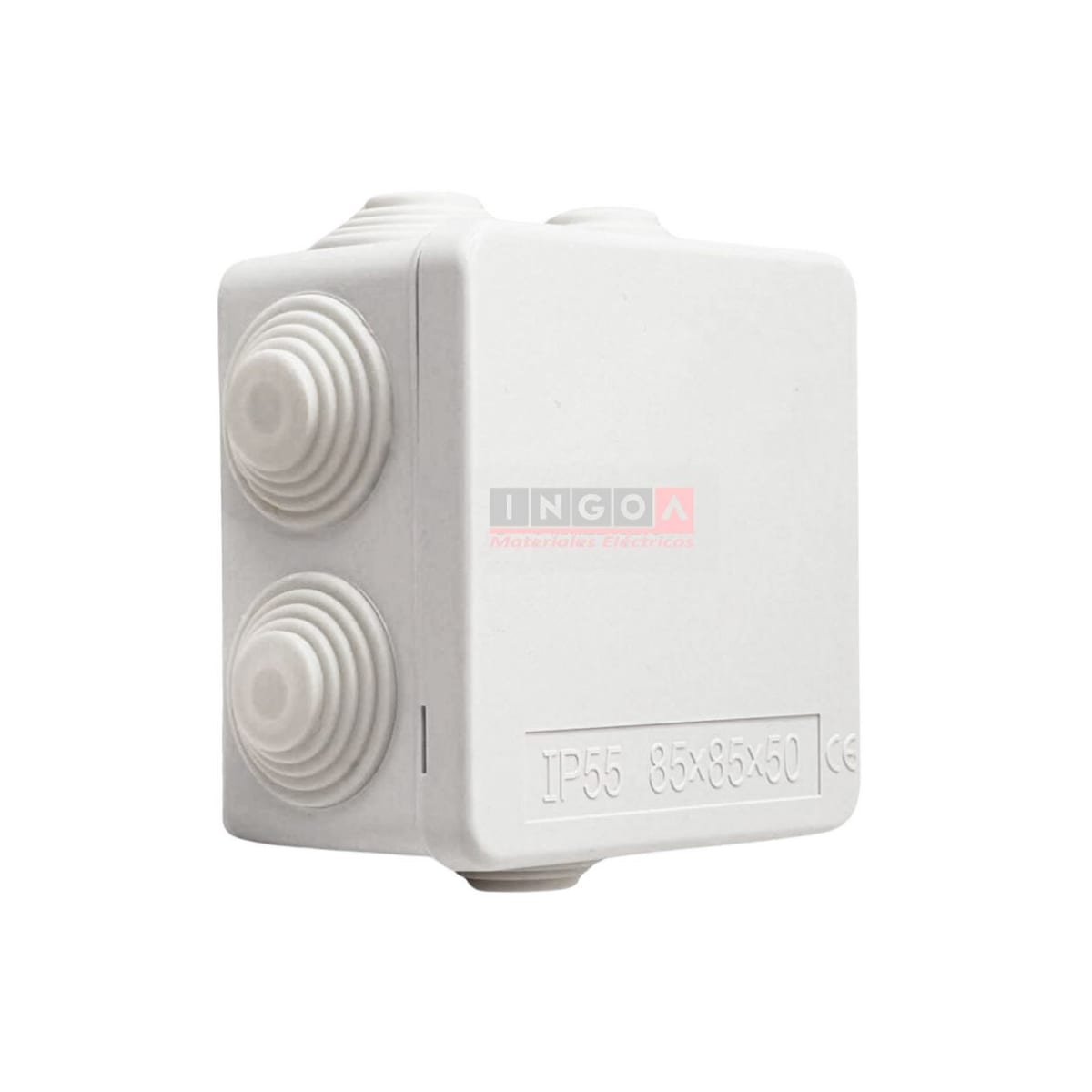 Caja Estanca 85X85X50MM IP55 C/Conos y Cierre a Presion8