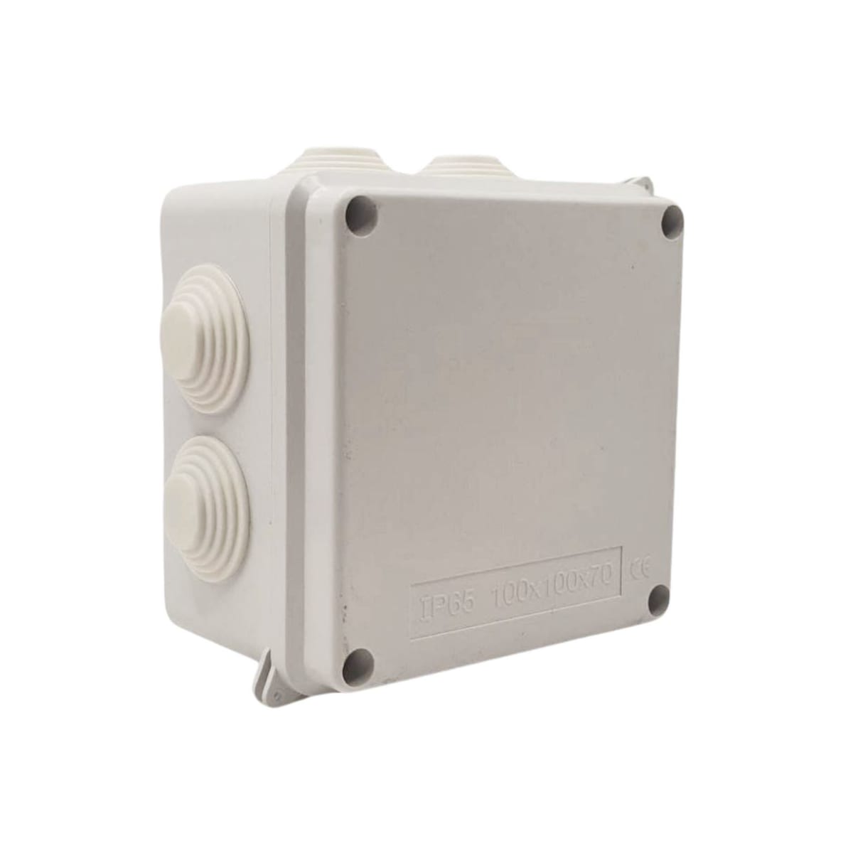 Caja Estanca 100X100X70MM IP65 C/Conos y Cierre C/Tornillos 0