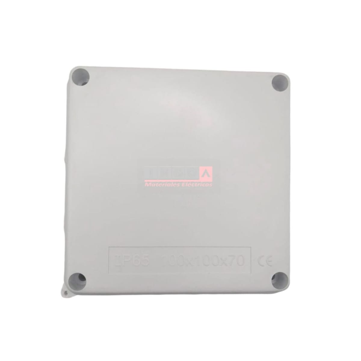 Caja Estanca 100X100X70MM IP65 C/Conos y Cierre C/Tornillos - Vista 3