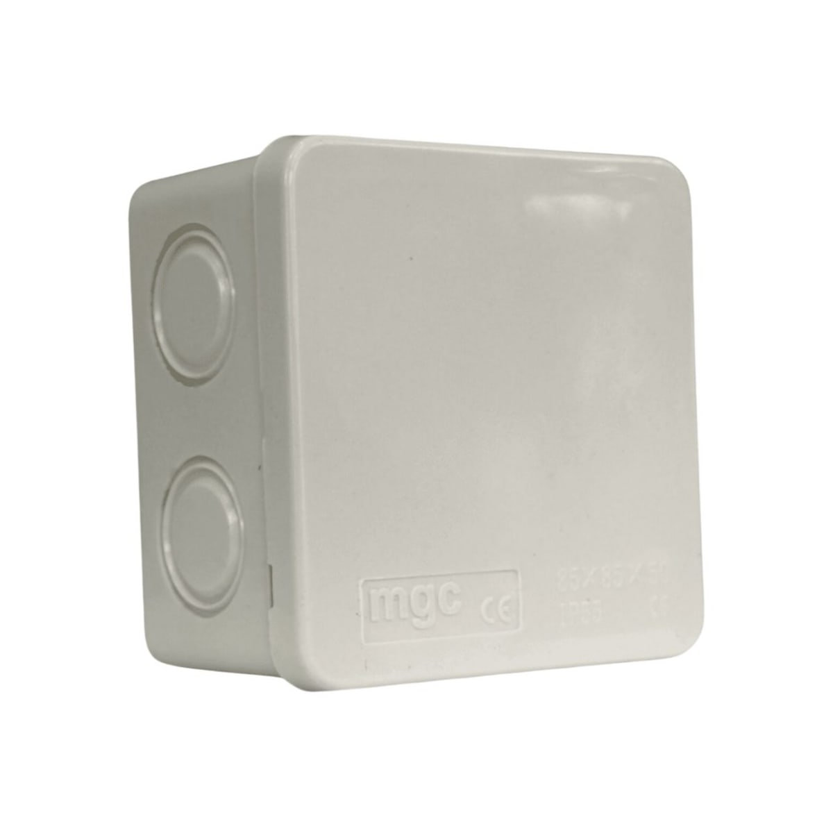 Caja Estanca 85X85X50MM IP55 Lisa y Cierre a Presión 0