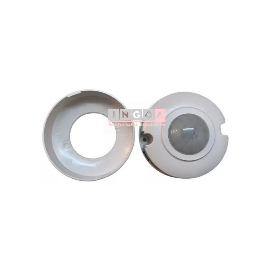 Sensor de Movimiento 360° Sobrepuesto Infrarrojo 10seg-15min IP203